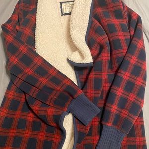 Abercrombie fleece coat